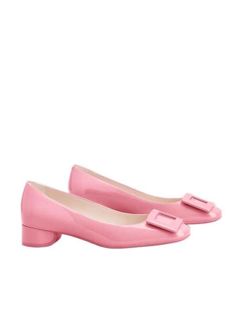 Roger Vivier Pink Ballerinas