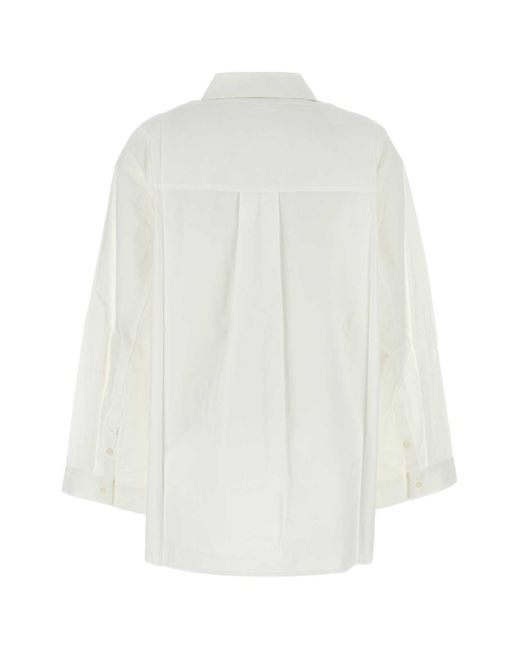 Camilla & Marc White Winslow Oversize Shirt