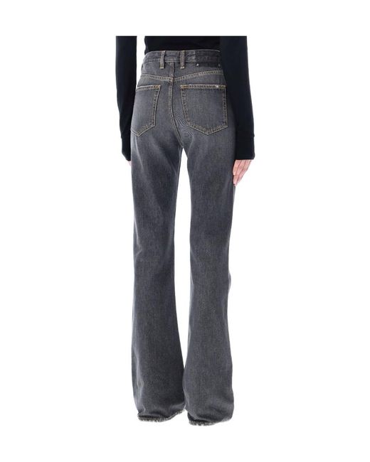 Golden Goose Deluxe Brand Black High-Rise Flared Jeans