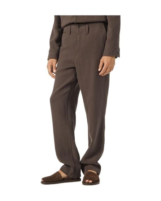 Loro Piana Brown Bram Pants for men