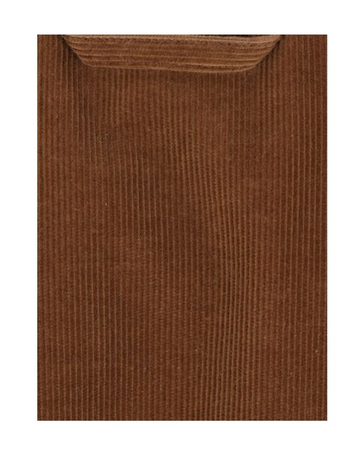 Thom Browne Brown Padded Cropped Corduroy Jacket
