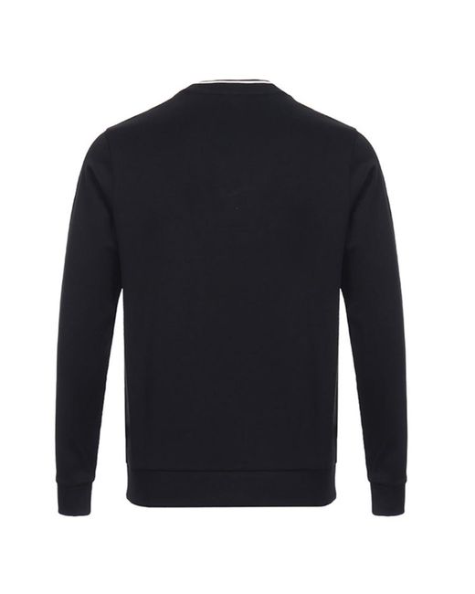 Boss Blue Round-Necked Sweater for men