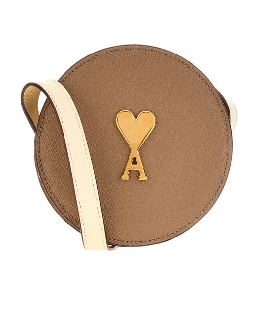 【AMI PARIS】ULL004 801 001 HEART LOGO SHOULDER BAG Buy Ami Logo Plaque Shoulder Bag 'Black' - ULL004 801 001 | GOAT