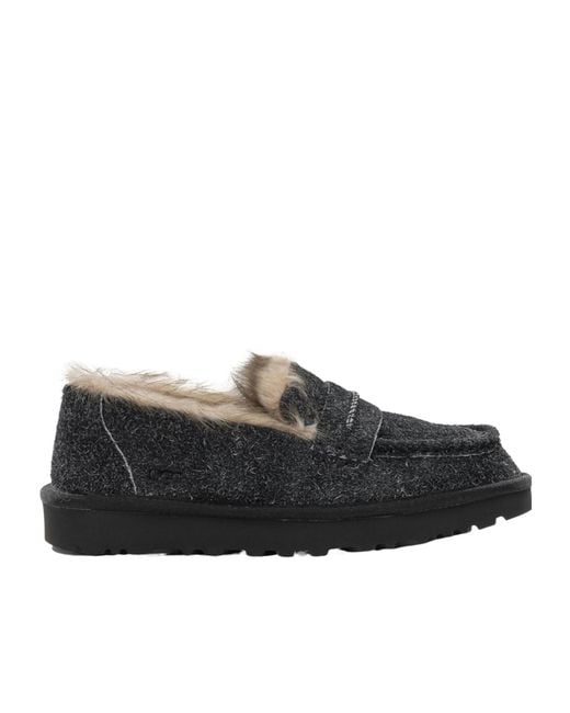 Ugg Black Ellis Loafers