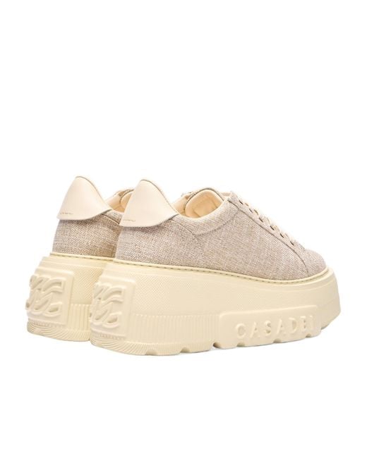 Casadei Natural Nexus Jutalux Sneakers