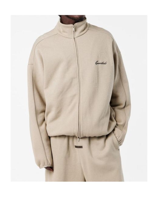 Fear Of God Natural Zippered Long-Sleeved Casual Jacket for men