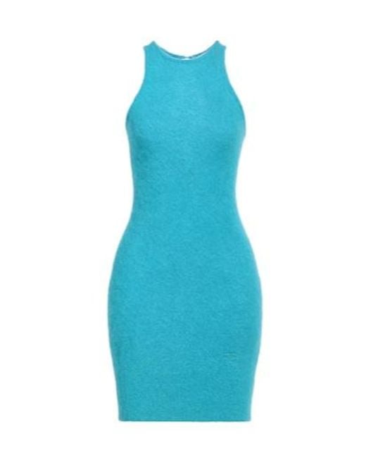 Ganni Blue Knit Dresses
