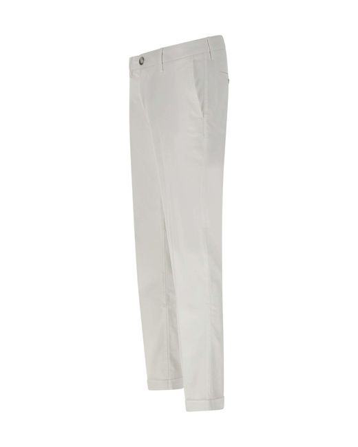 Re-hash Gray Mucha Slim-Fit Chinos for men