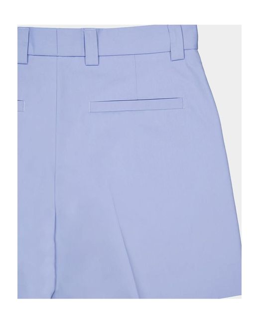 Gucci Blue Web-Loop Tailored Shorts for men