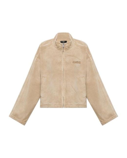 Amiri Natural Long-Sleeve Casual Jacket