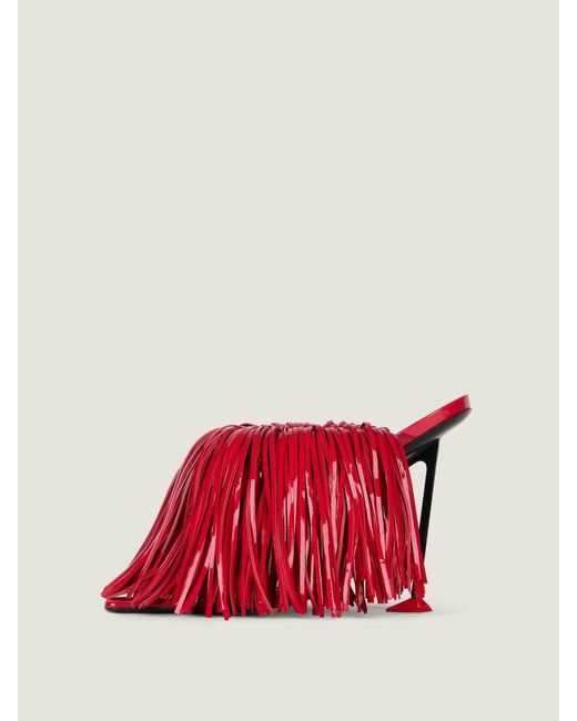 Givenchy Red Boudoir Heeled Mules