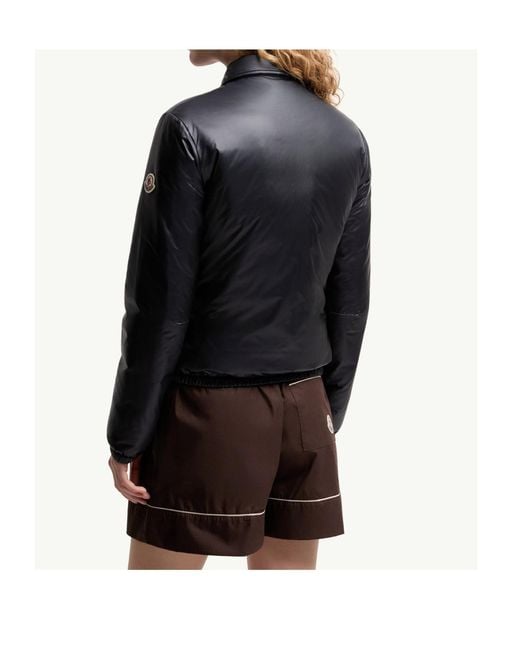 Moncler Gray Lanset Zip-Up Shirt Jacket
