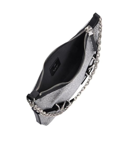 Givenchy White Voyou Party Chained Shoulder Bag