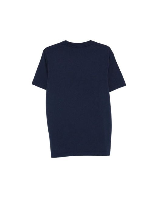 Sporty & Rich Blue Printed T-Shirt