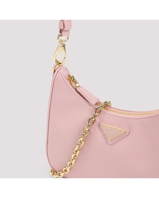 Prada Pink Re-Edition Mini Shoulder Bag