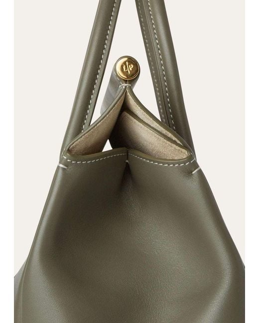 Loro Piana Green Loom L25 Shoulder Bag