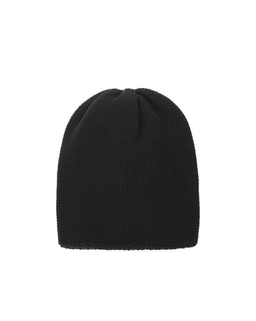 Moncler Black Wool Beanie