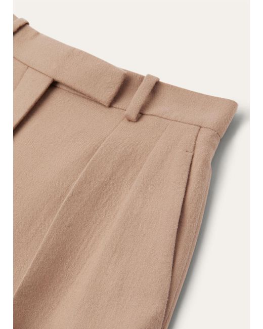 Loro Piana Natural Belt-Loop Casual Pants