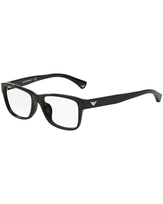 Emporio Armani White Logo Flat Mirror