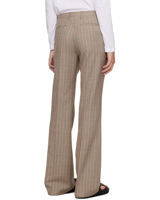 Dries Van Noten Gray Straight Casual Pants for men
