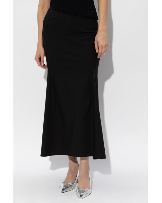 Cult Gaia Black Emilea Long Skirt