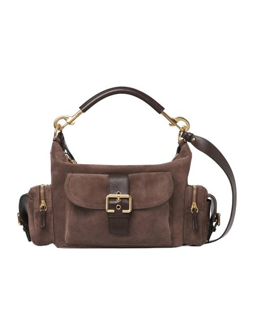 Chloé Brown Chloé Zipped Medium Camera Bag