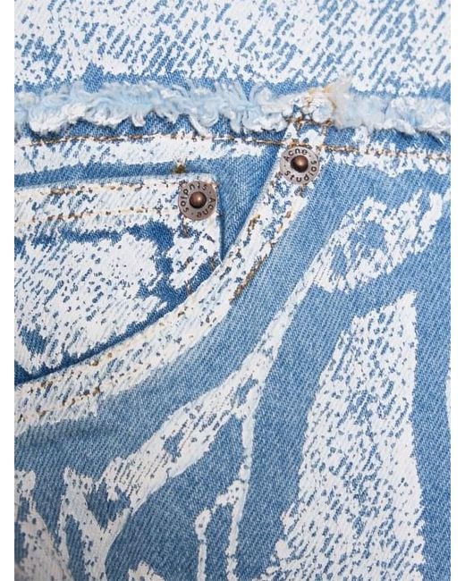 Acne Blue Long-Sleeved Denim Jacket