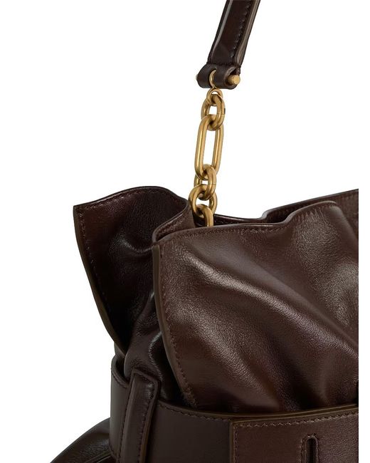 Balmain Brown Anthem Medium Bag