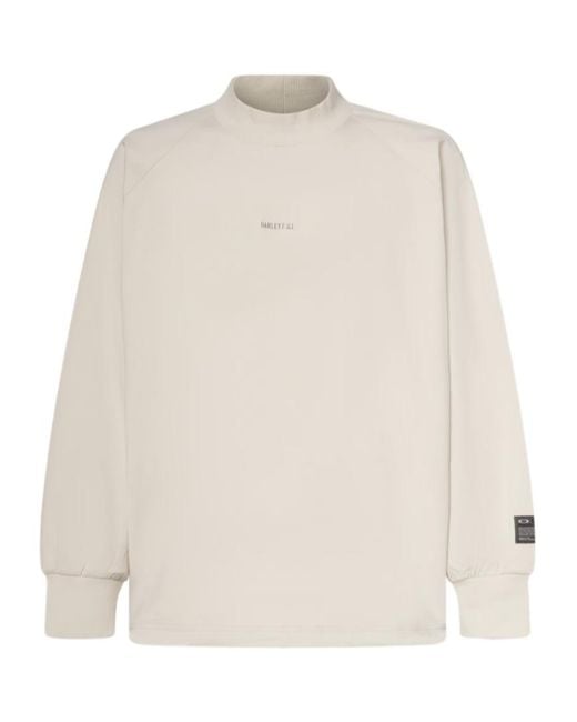 Oakley White Slick Pullover Sweatshirt for men