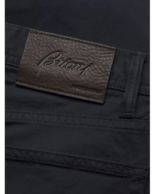 Brioni Blue Meribel Belt Loop Jeans for men