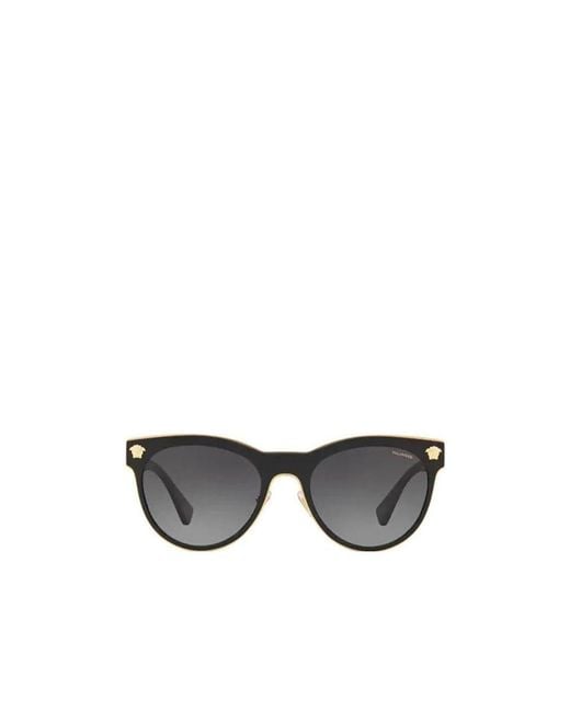 Versace Multicolor Eyewear Medusa Motif Embellished Sunglasses