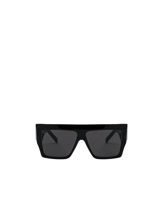 Céline Black Rectangular Sunglasses