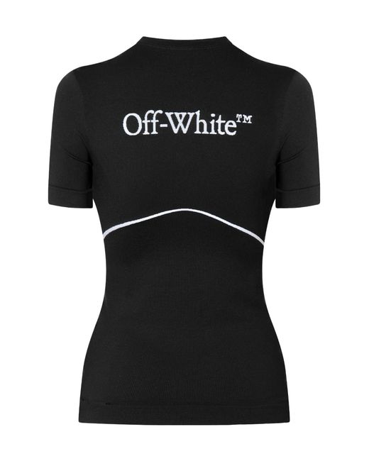 Off-White c/o Virgil Abloh Black Seamless Baby Tee