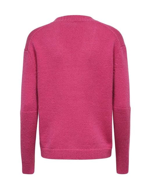 Tom Ford Pink Ribbed-Trim V-Neck Knitted Sweater