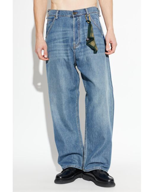 DARKPARK Blue Donte Straight-Leg Jeans for men