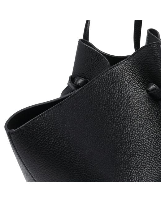 Yuzefi Black Mochi Large Shoulder Bag