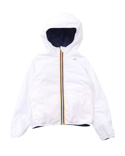 K-Way Blue Kids P. Jake Plus.2 Reversible Jacket for men