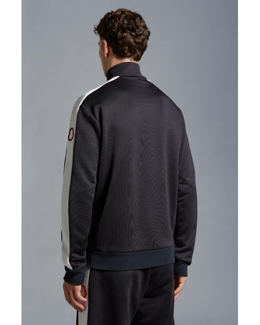 Moncler Blue Triacetate Sweatshirt for men