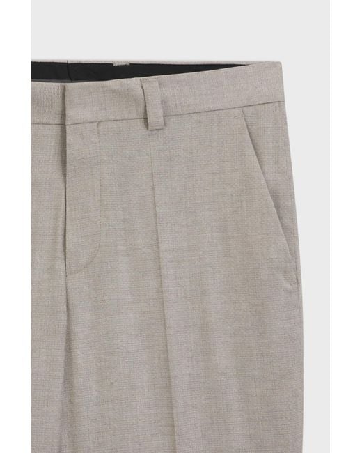 Boss Gray Belt Loop Casual Pants for men