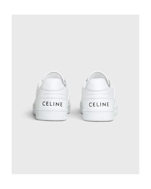 Céline White Ct-04 Low Lace-Up Sneaker for men