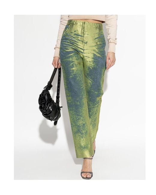 DIESEL Green D-Drelian-Fsi Trousers