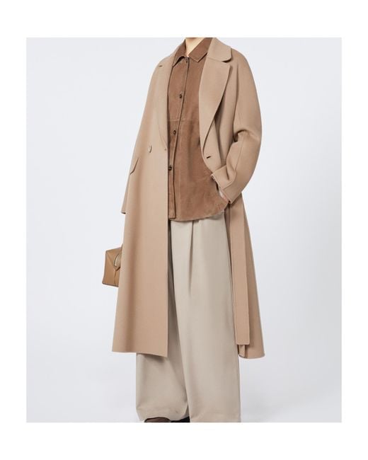 Max Mara Natural 'S Enzo Double-Breasted Coat