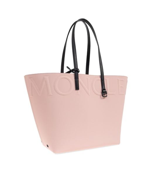 Moncler Pink Very Mini Tote Bag