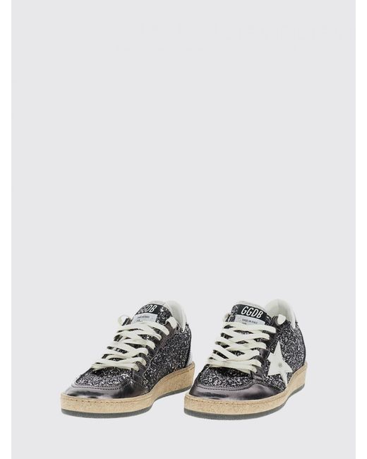 Golden Goose Deluxe Brand Gray Round-Toe Low-Top Casual Shoes