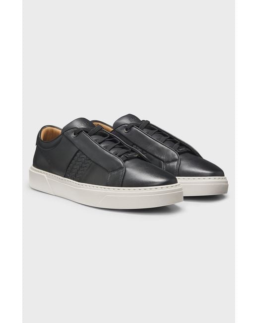 Boss Black Gary Trainers With Woven Details for men