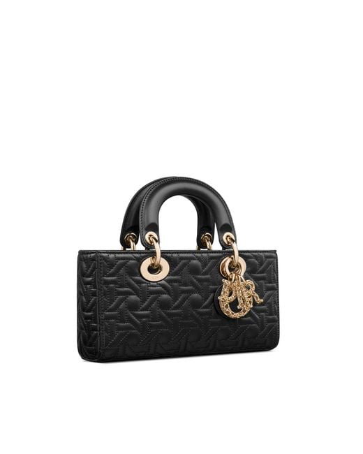 Dior Black Small Lady D-Joy Bag