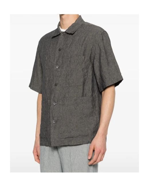 Barena Gray Pocket Button Shirt for men