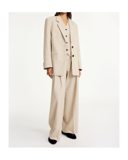By Malene Birger Natural Ophie Blazer