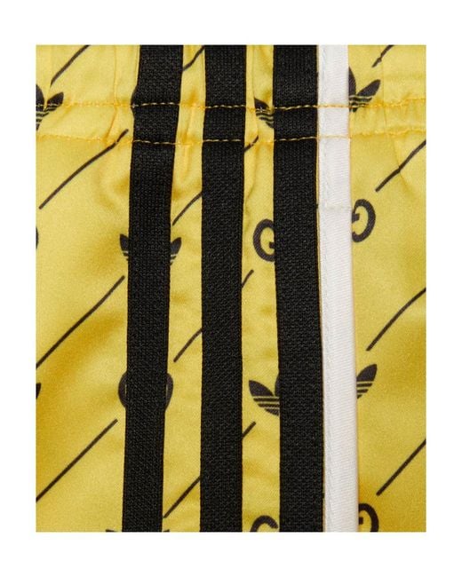 Gucci Yellow X Adidas Joint Series Shorts