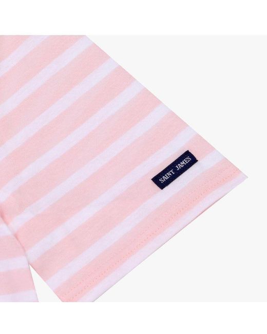 Saint James Pink T-Shirts for men